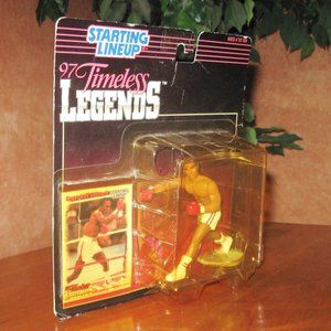 Legends Sugar Ray Leonard Vintage Action Figure NOS Starting Line Up